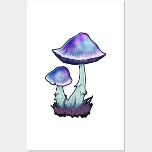 Space Shrooms Posters and Art